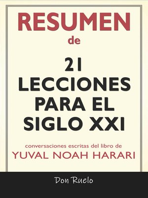 cover image of Resumen de 21Lecciones Para El Siglo XXI